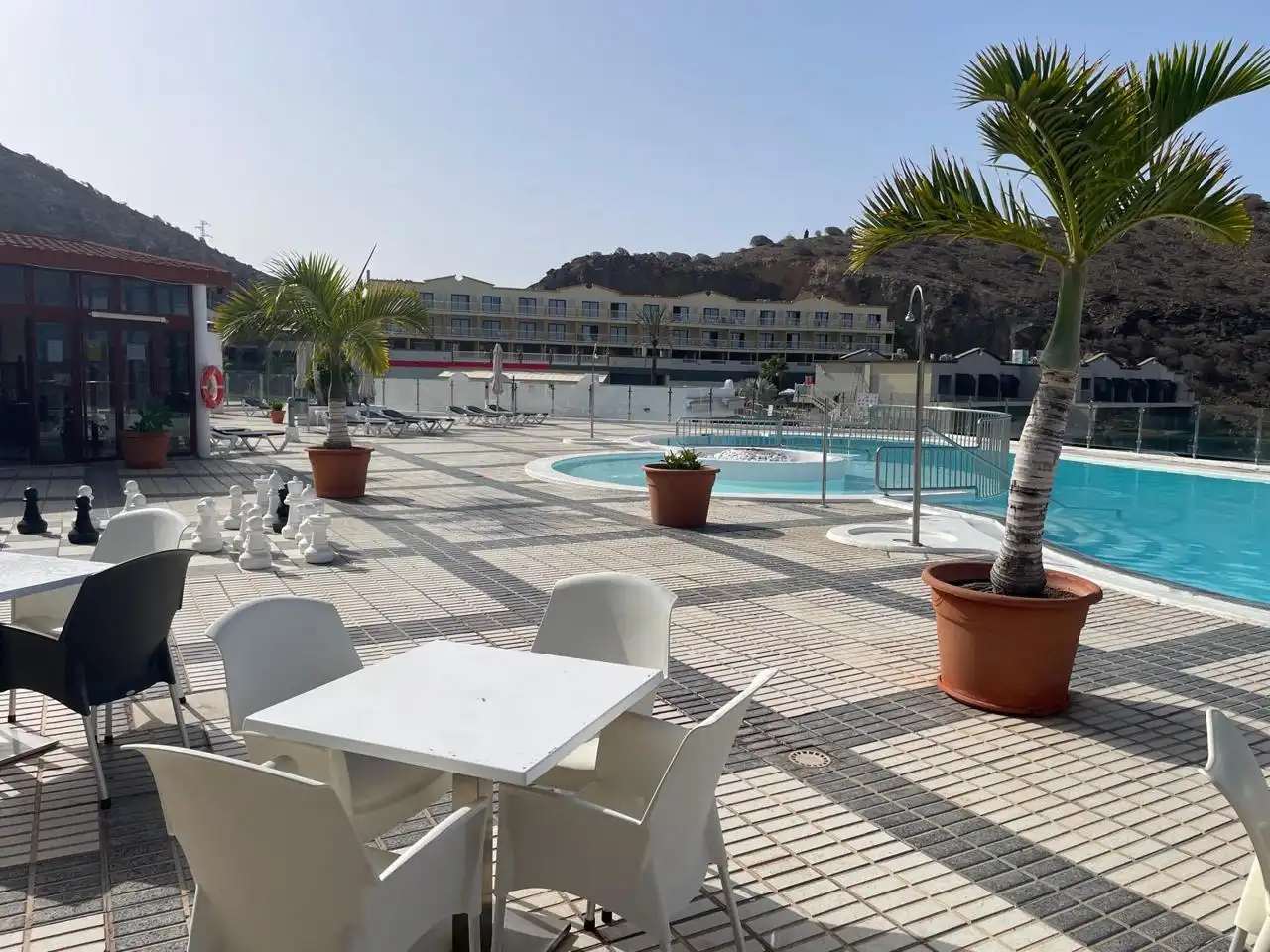 Terraza de Planta baja de alquiler en Mogán con Aire acondicionado, Terraza y Amueblado