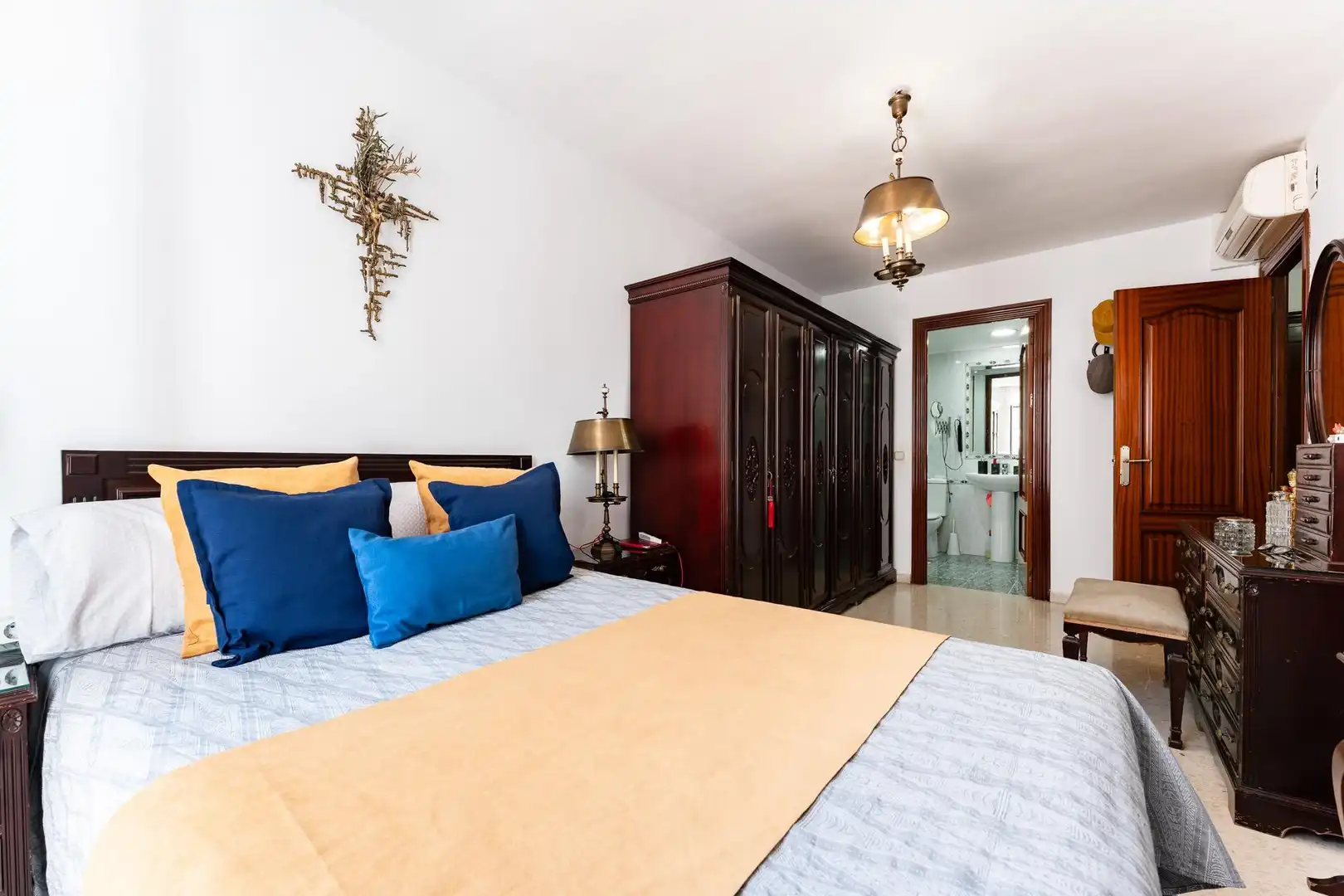Bedroom of Flat for sale in Málaga  with Air Conditioner and Heating