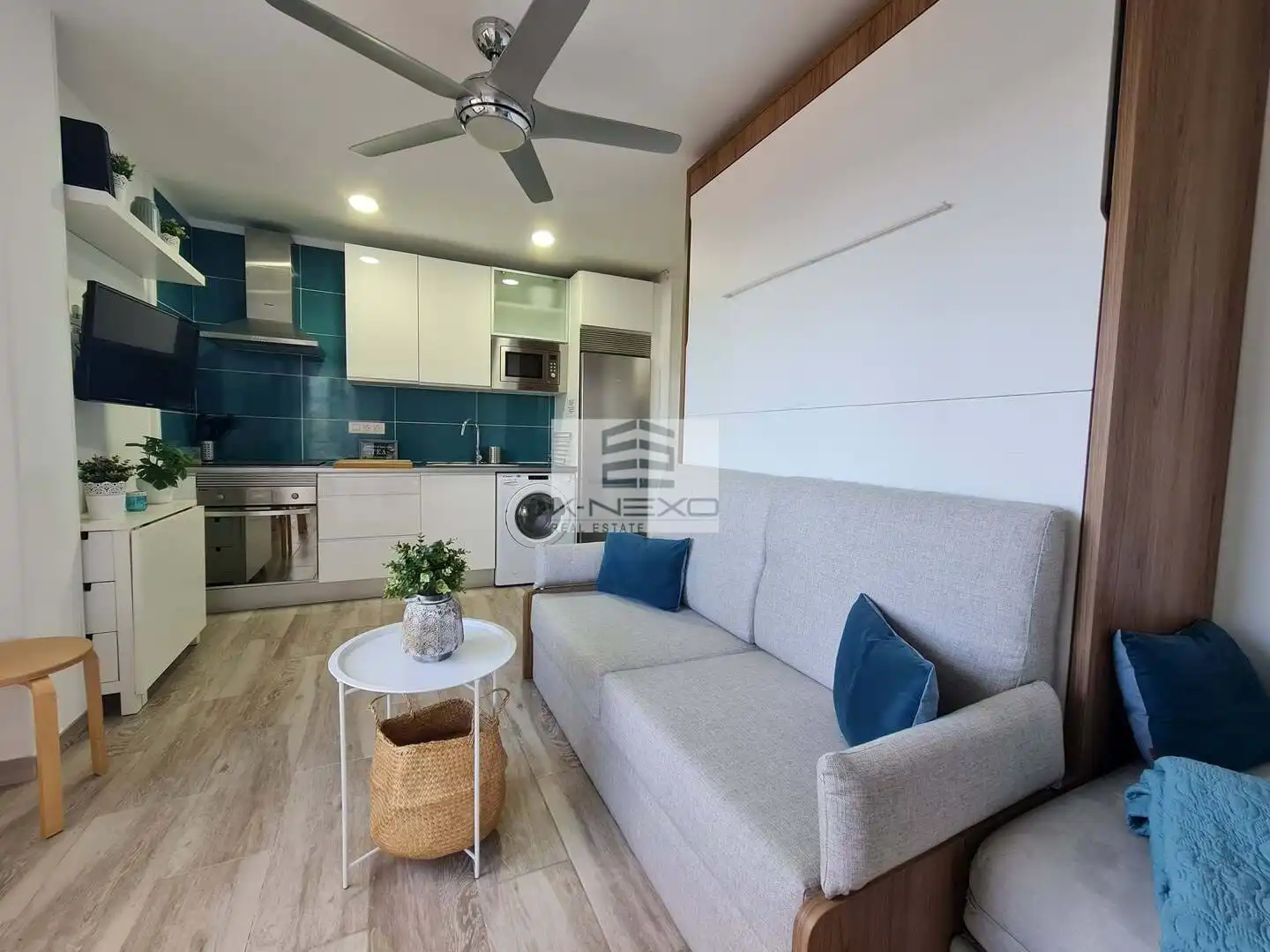 Wohnzimmer von Wohnung zur Miete in Candelaria mit Terrasse, Möbliert und Balkon