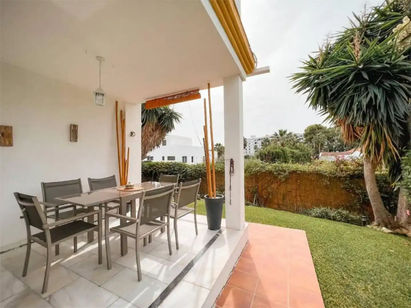 Terrassa de Casa o xalet de lloguer en Nueva Andalucía