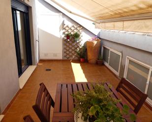 Terrace of Attic to rent in Rocafort  with Air Conditioner