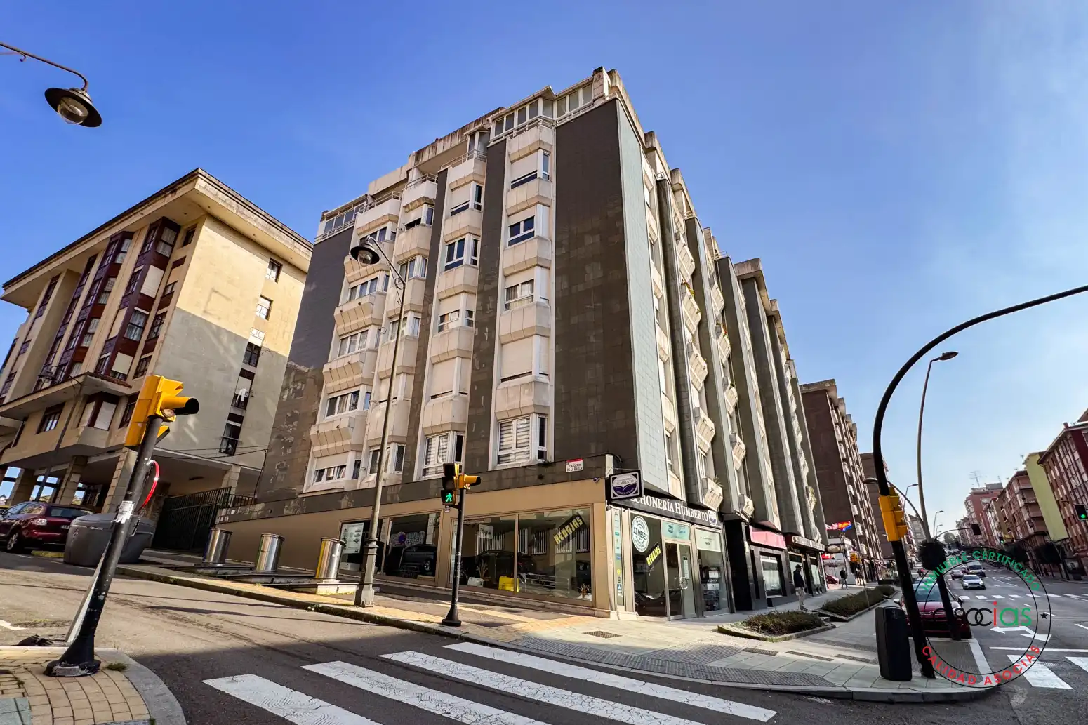 Exterior view of Flat for sale in Gijón   with Heating and Parquet flooring