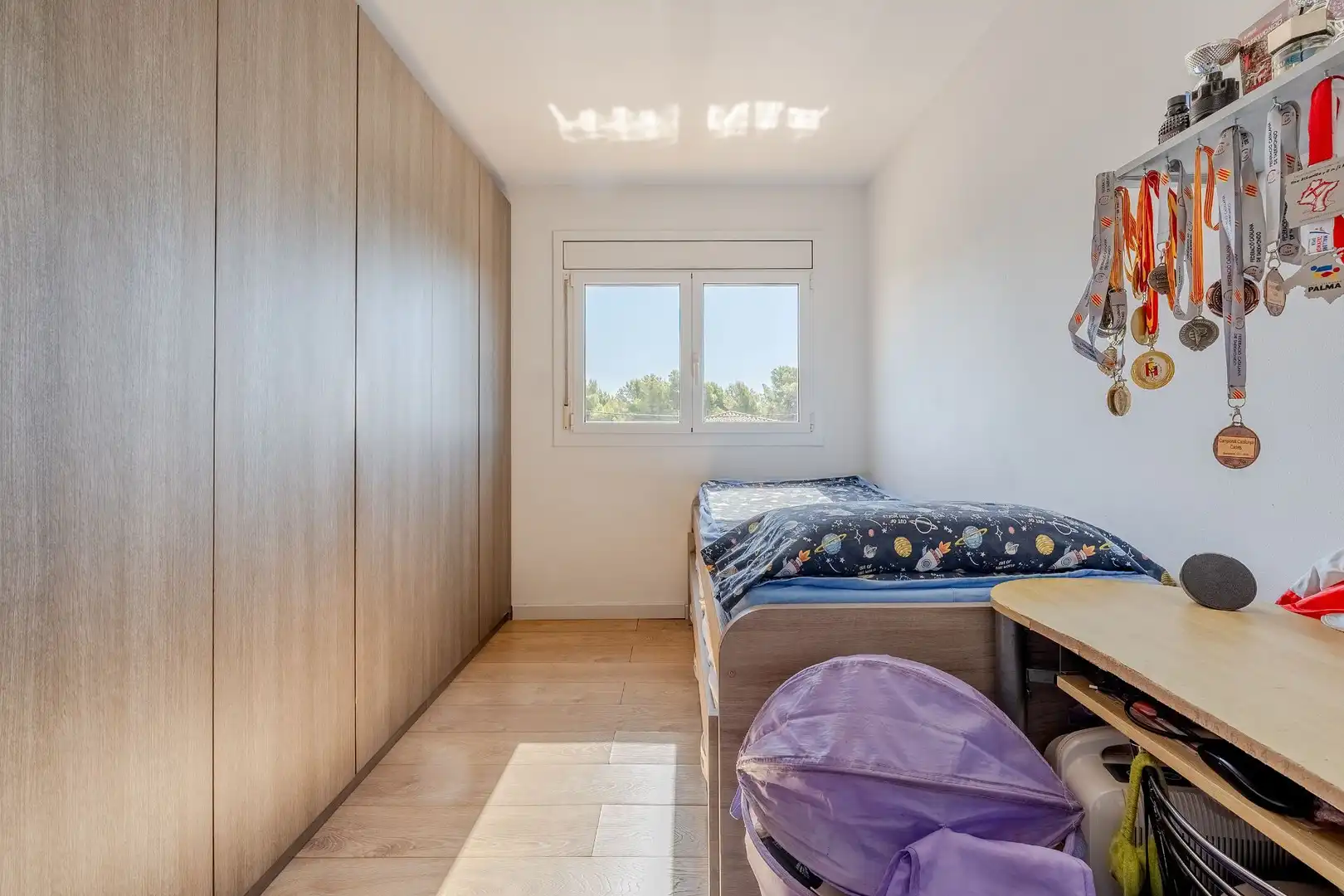 Dormitori de Casa adosada en venda en Calafell amb Aire condicionat, Calefacció i Jardí privat