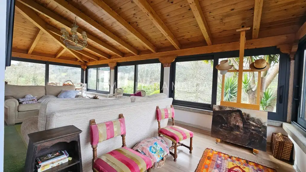 Sala de estar de Casa o chalet en venta en Colunga con Calefacción, Jardín privado y Parquet