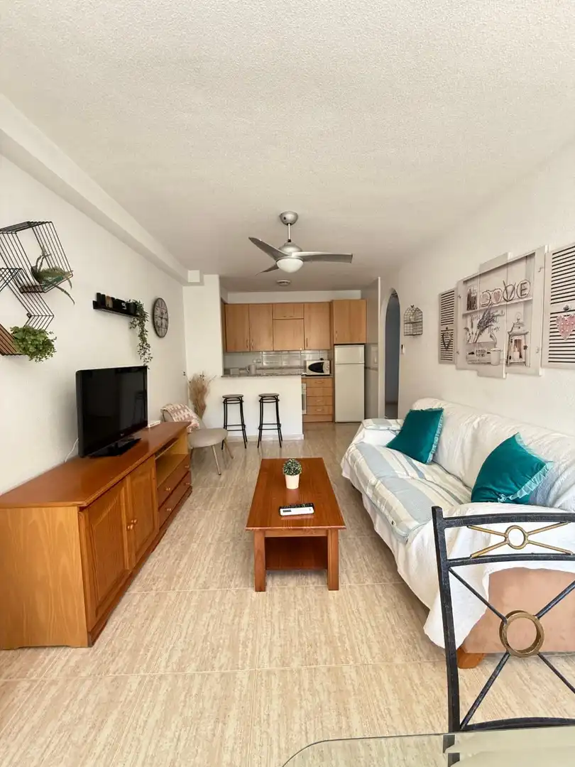 Sala d'estar de Apartament de lloguer en Orihuela amb Aire condicionat, Calefacció i Terrassa