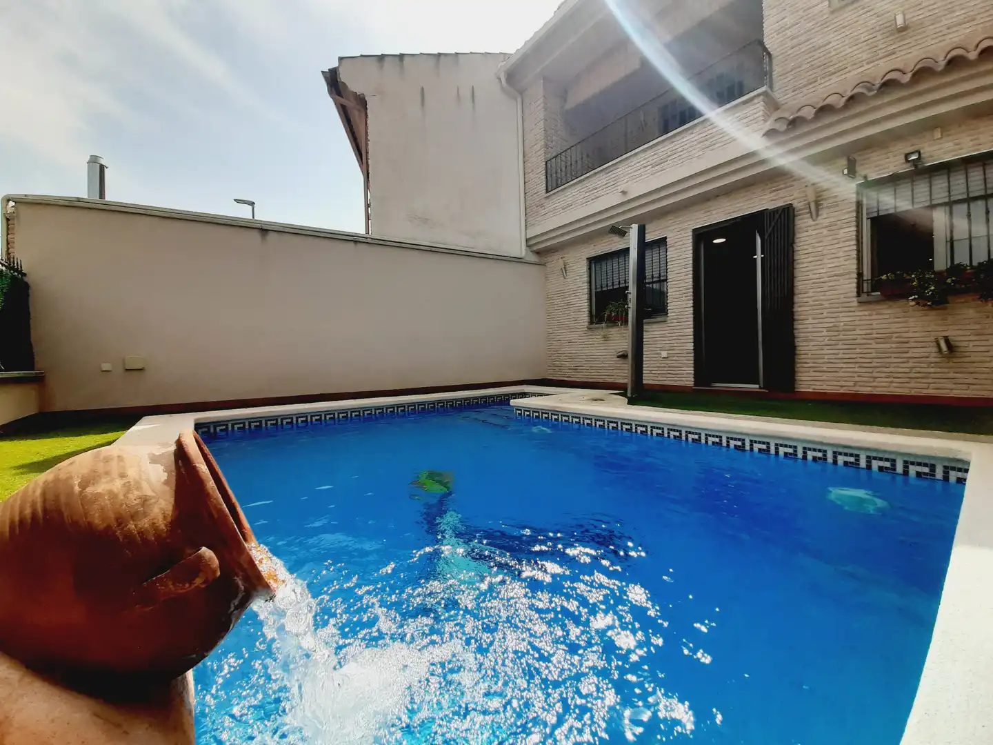 Piscina de Casa o chalet en venta en Villanueva del Río Segura con Aire acondicionado, Calefacción y Jardín privado