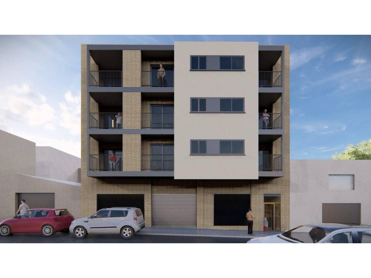 Vista exterior de Pis en venda en Valls