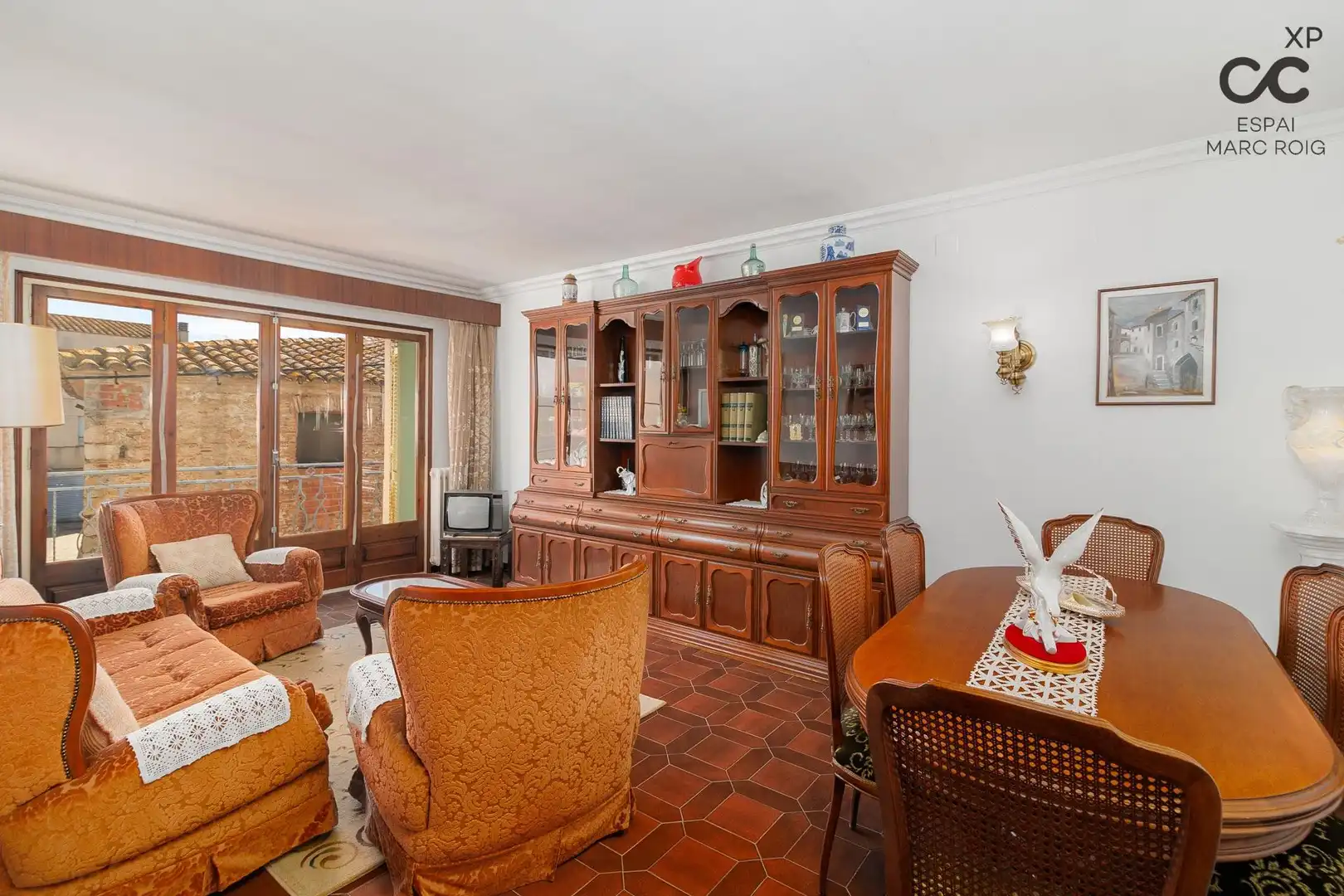 Sala d'estar de Casa o xalet en venda en Vilabertran amb Calefacció, Jardí privat i Terrassa