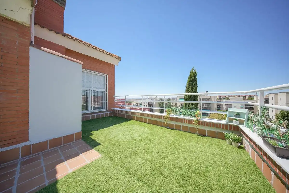 Terrassa de Casa o xalet en venda en Algete amb Aire condicionat, Calefacció i Jardí privat