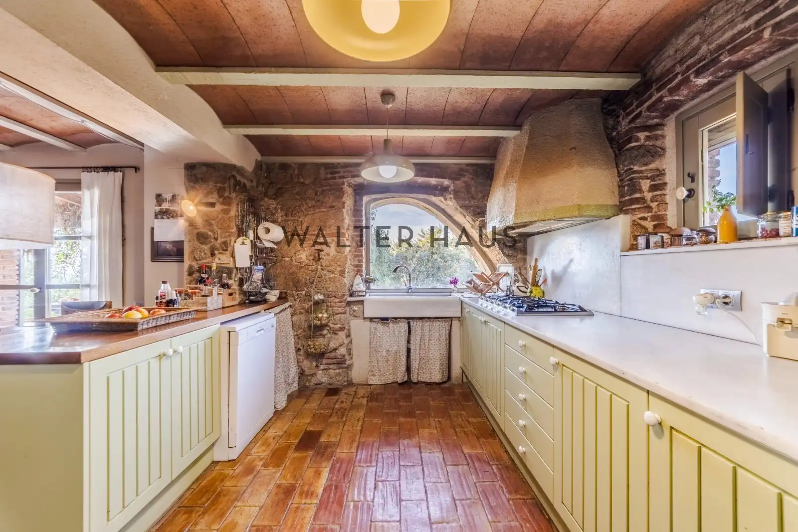 Kitchen of Houses for sale in Lloret de Mar  with Air Conditioner, Heating and Private garden