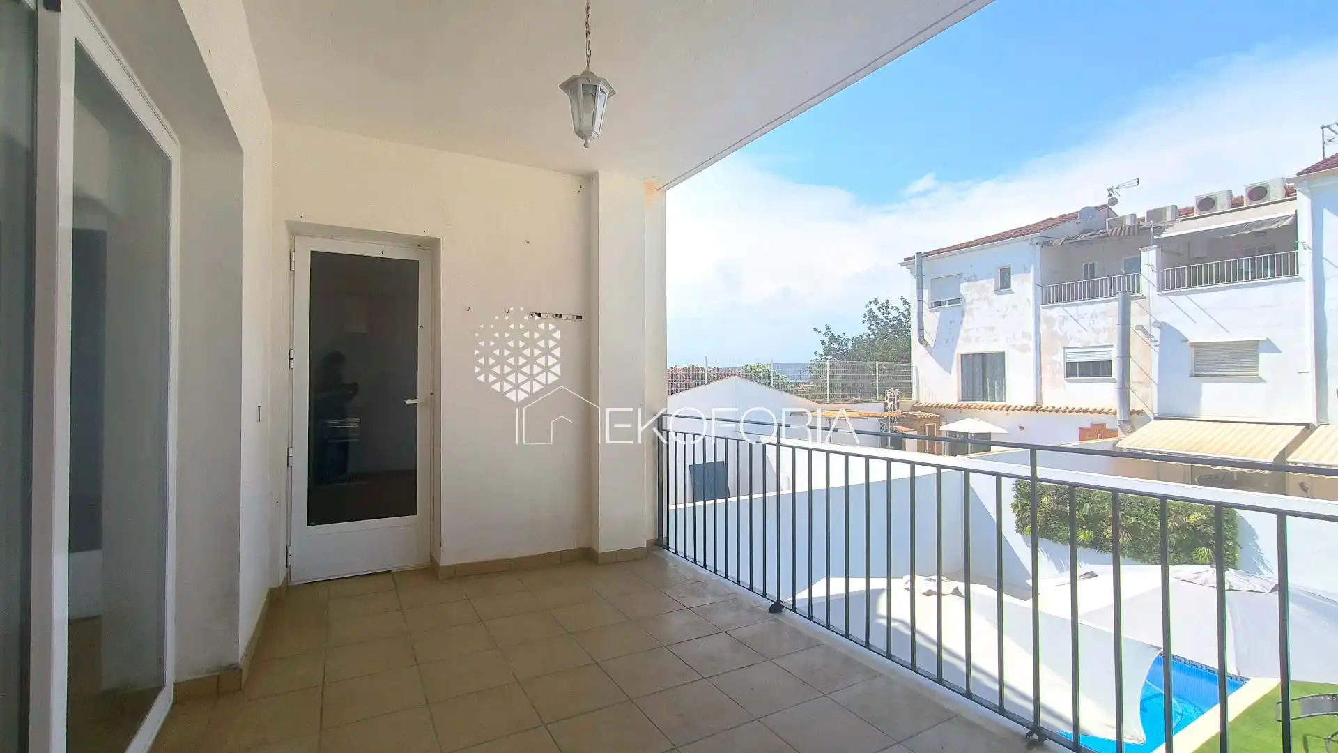 Terraza de Casa adosada en venta en Beneixida con Aire acondicionado, Calefacción y Jardín privado