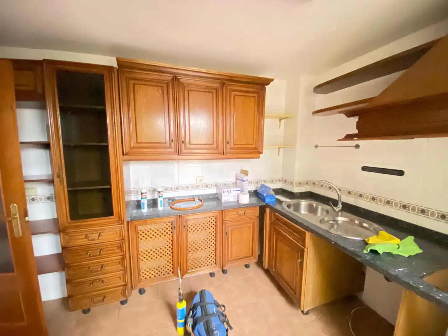 Cocina de Casa adosada de alquiler en Huétor Vega con Aire acondicionado, Calefacción y Terraza