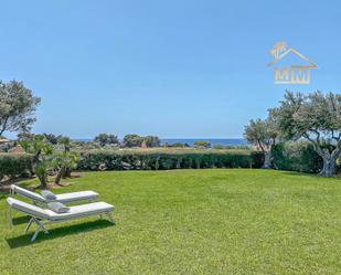 Jardí de Casa o xalet en venda en Sant Lluís amb Aire condicionat, Terrassa i Piscina