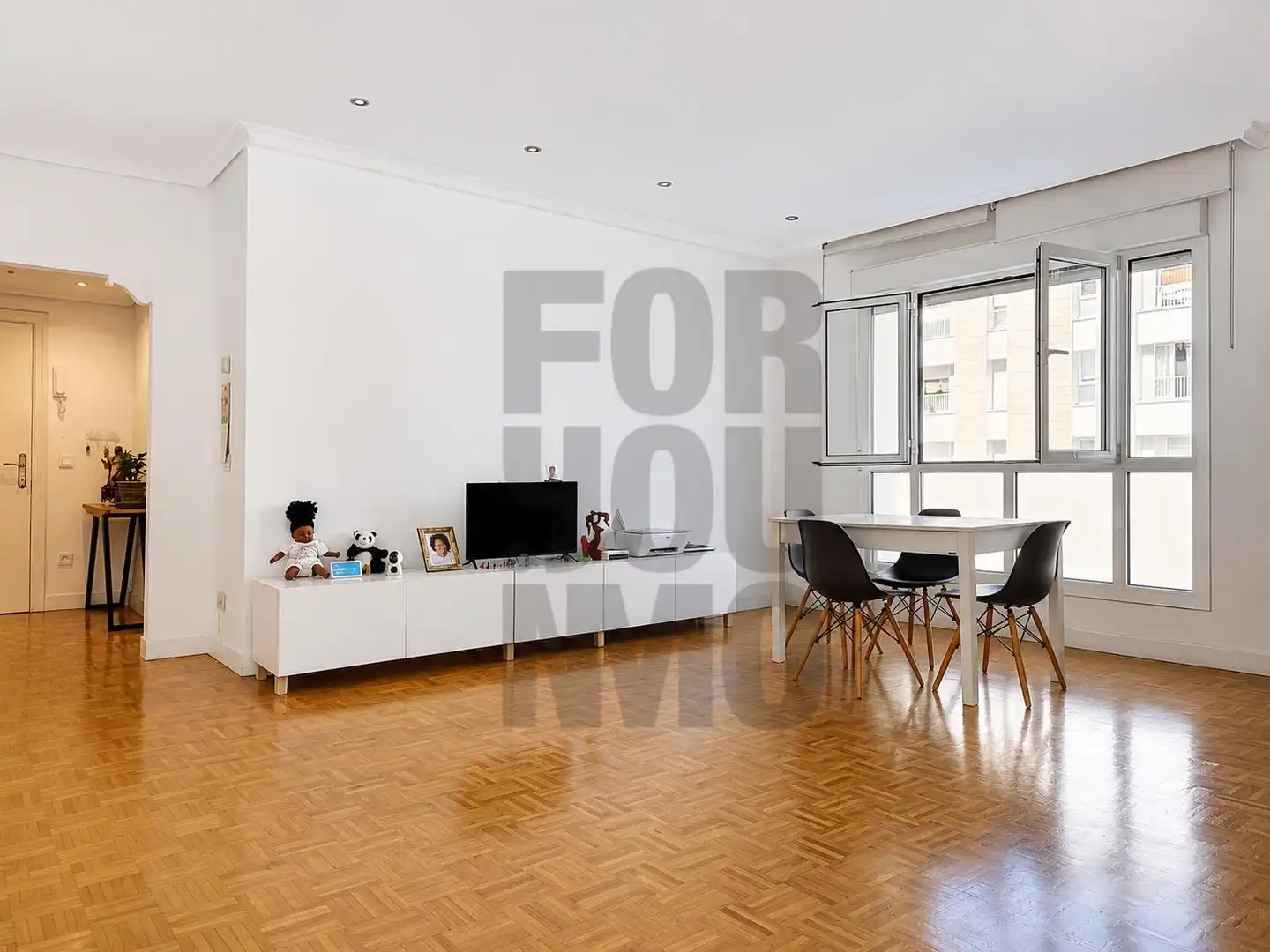 Wohnzimmer von Wohnung zum Verkauf in Donostia - San Sebastián  mit Heizung und Balkon