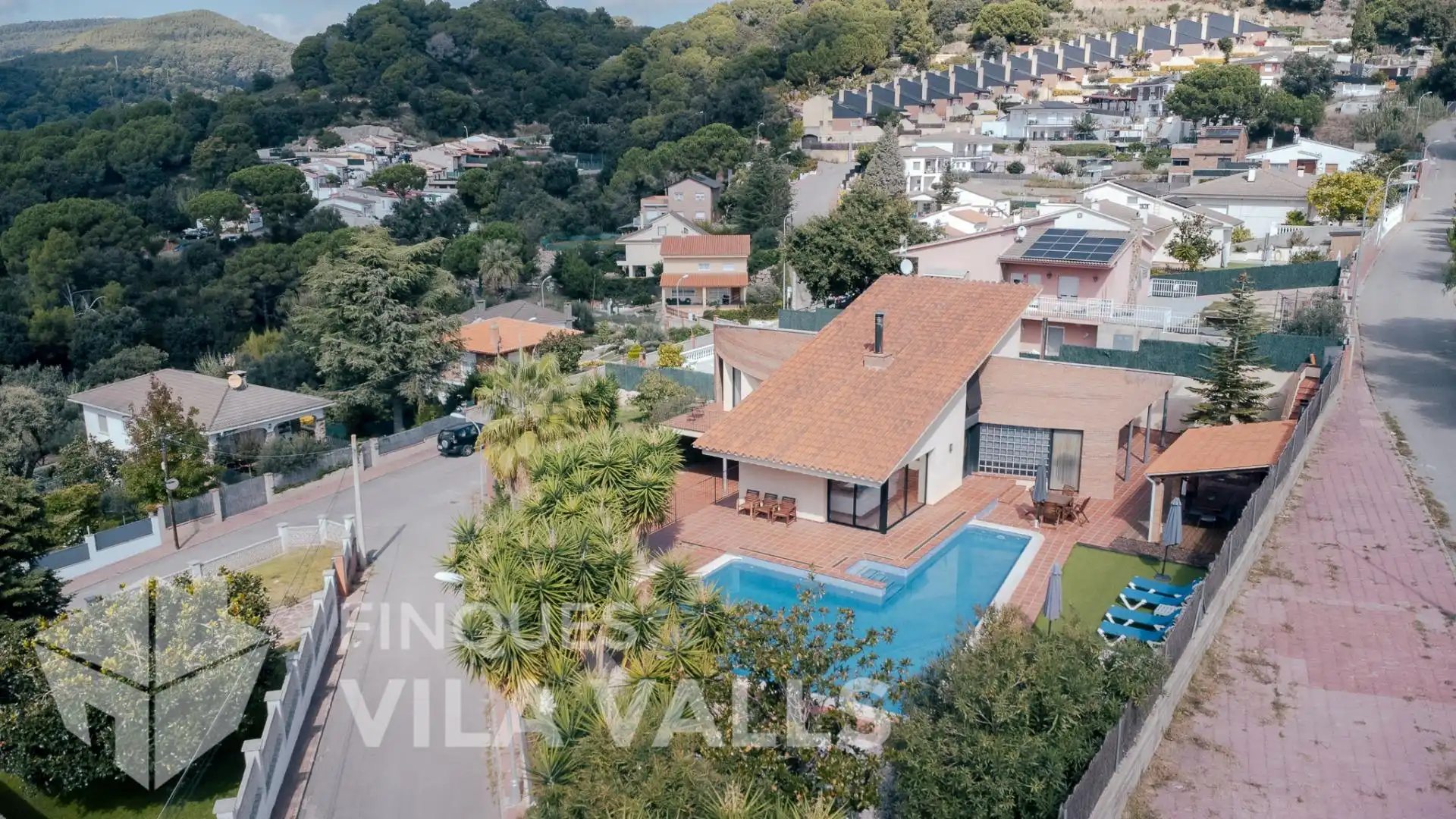 Vista exterior de Casa o chalet en venta en Caldes de Montbui con Aire acondicionado, Calefacción y Jardín privado