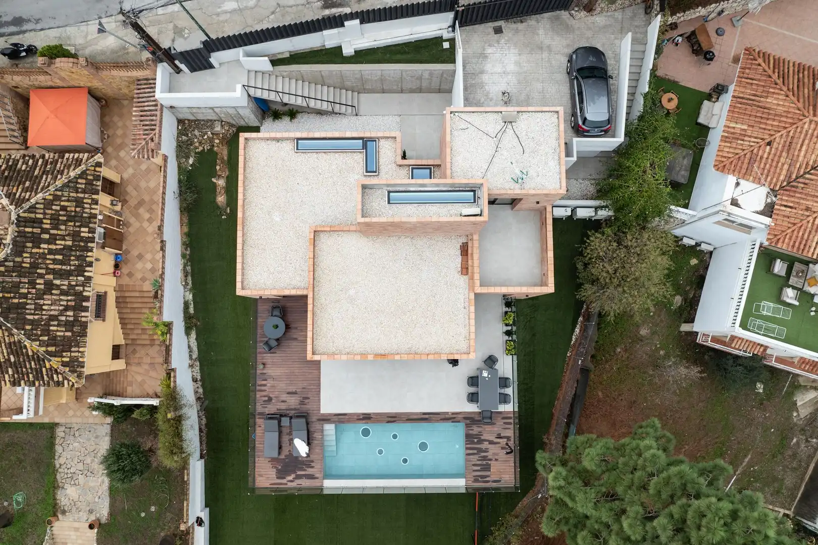 Exterior view of Houses for sale in Málaga  with Terrace