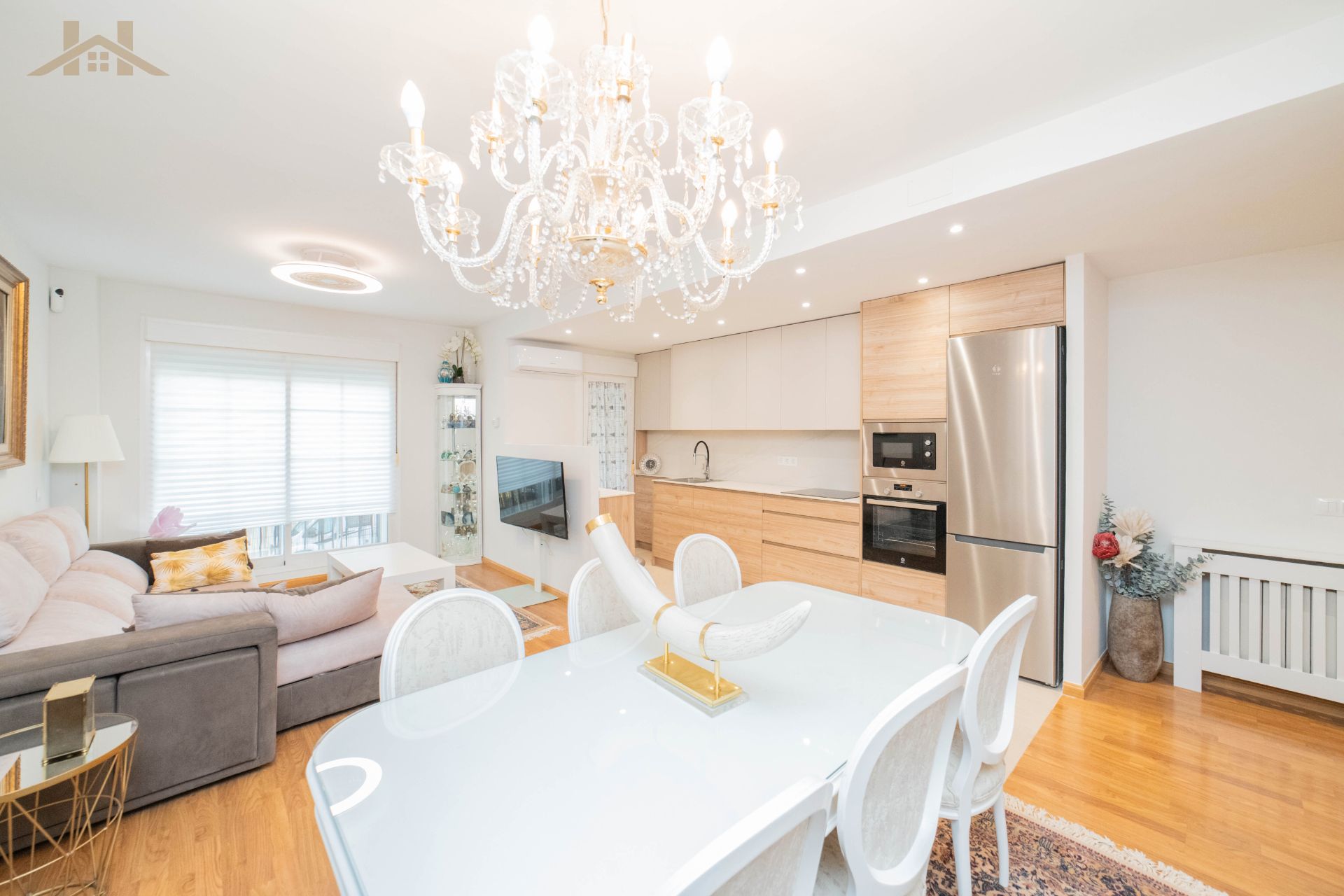 Dining room of Flat for sale in Arroyomolinos (Madrid)  with Air Conditioner, Heating and Balcony