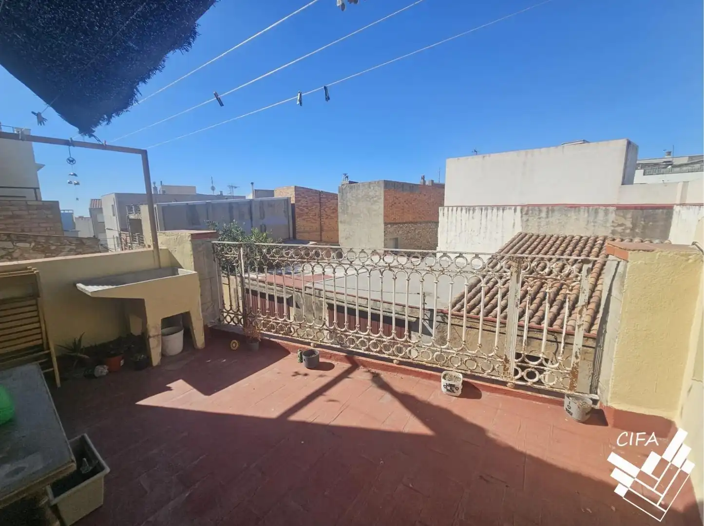 Terraza de Casa adosada en venta en La Sénia con Terraza