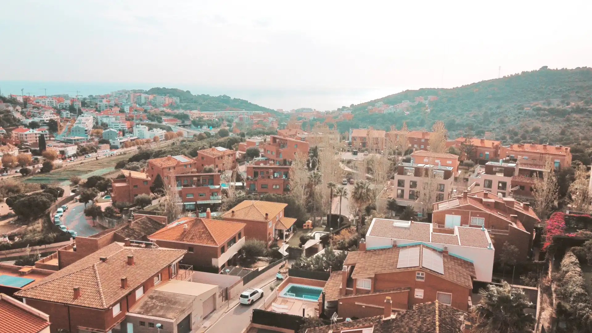 Vista exterior de Casa o xalet en venda en Tiana amb Aire condicionat, Calefacció i Jardí privat
