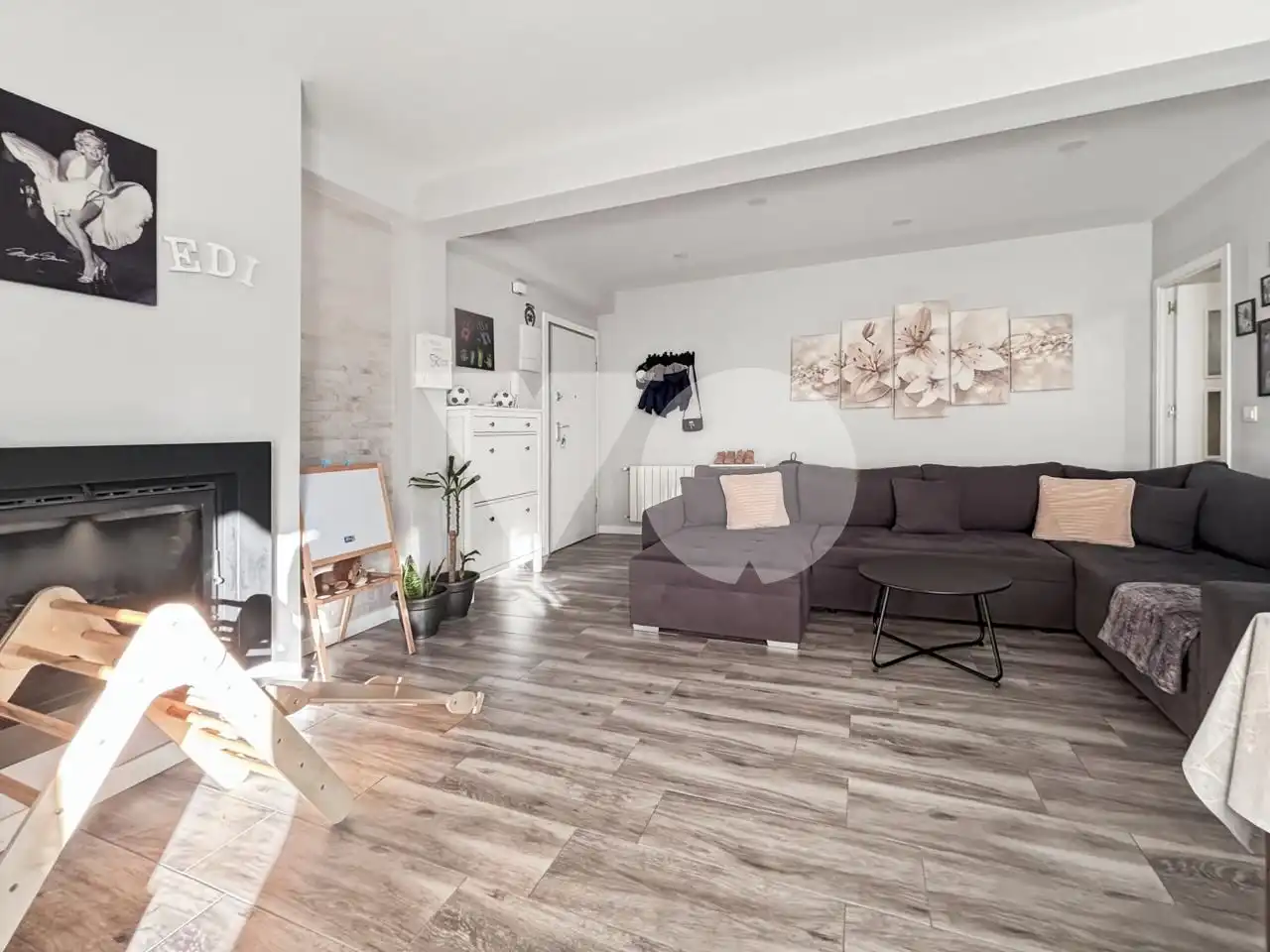 Sala d'estar de Pis en venda en Collado Villalba amb Aire condicionat, Calefacció i Terrassa