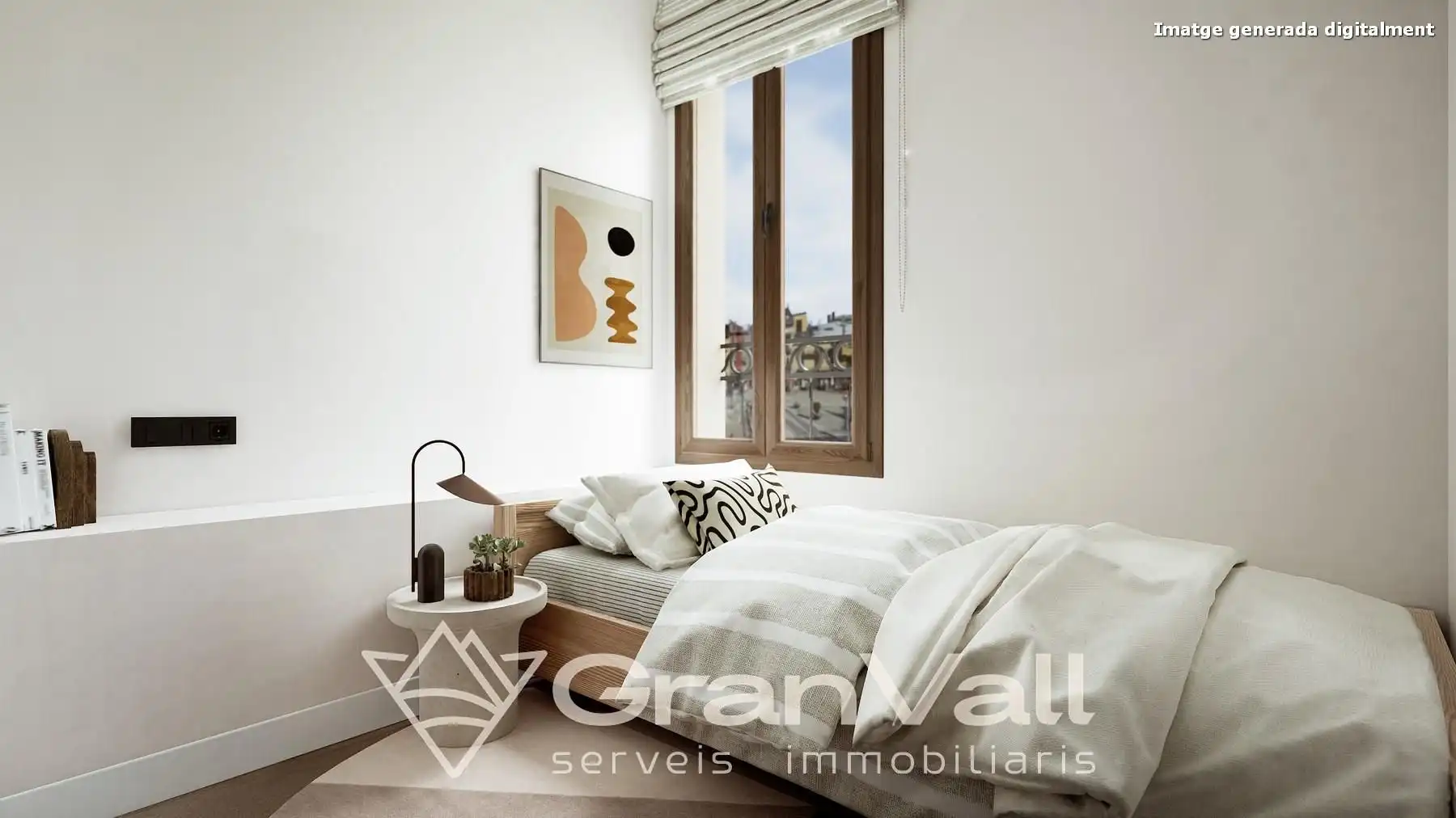 Bedroom of Apartments for sale in Puigcerdà  with Heating, Parquet flooring and Storage room