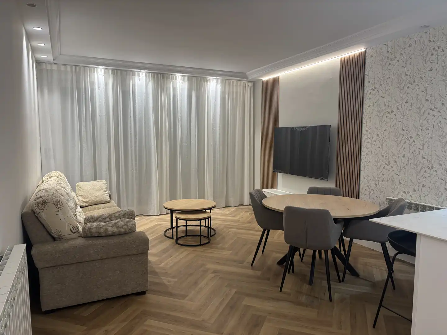 Living room of Flat for rent in Centro