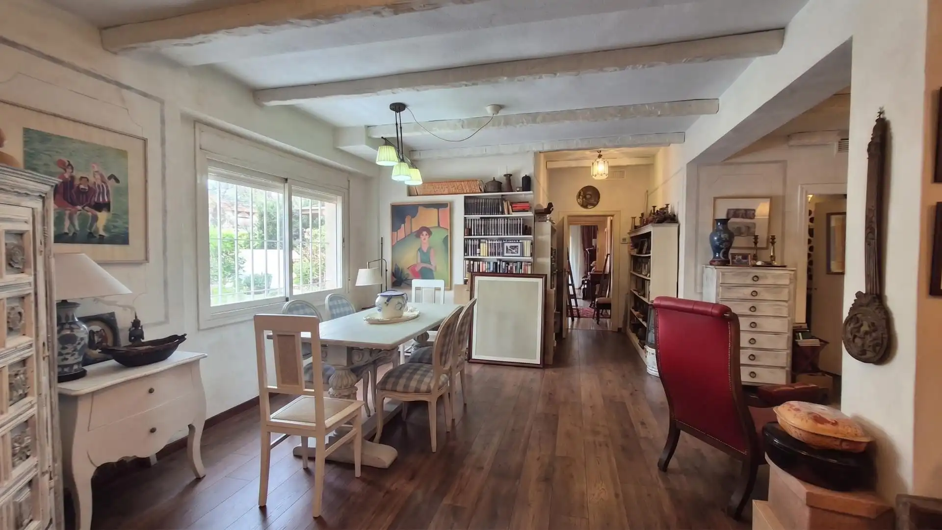 Dining room of Houses for sale in Benahavís  with Air Conditioner, Terrace and Storage room