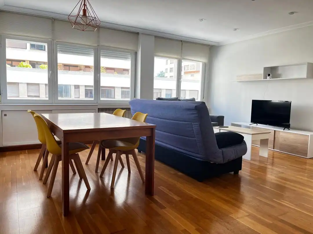 Sala de estar de Piso de alquiler en Barañáin / Barañain con Calefacción, Horno y Lavadora