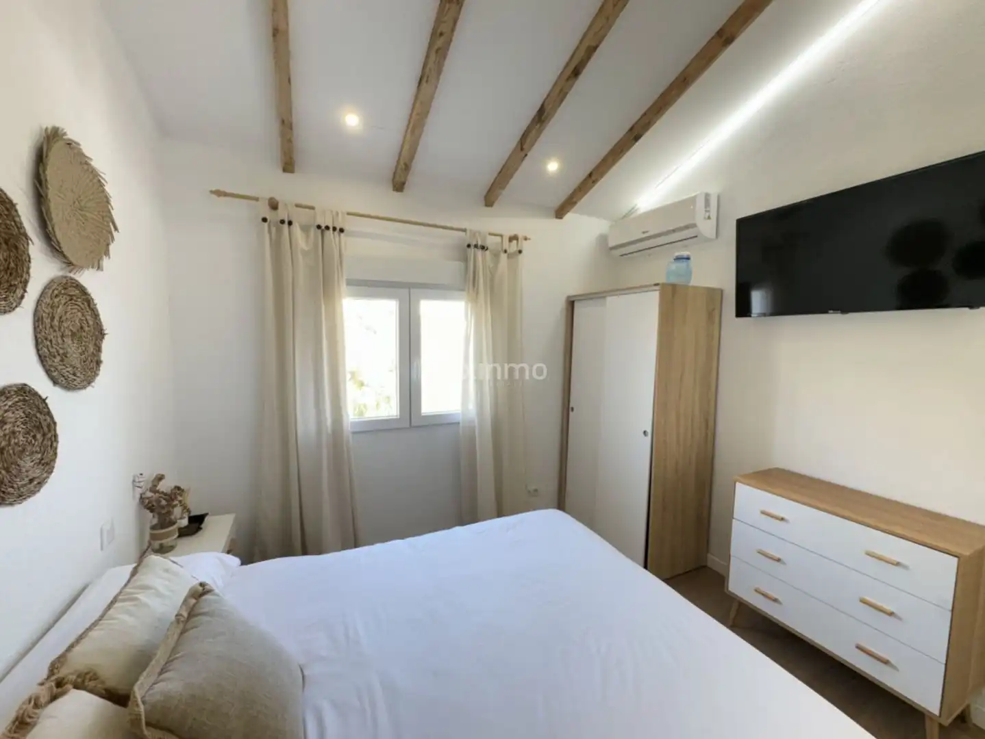 Schlafzimmer von Haus oder Chalet zum Verkauf in Dénia mit Klimaanlage, Terrasse und Abstellraum