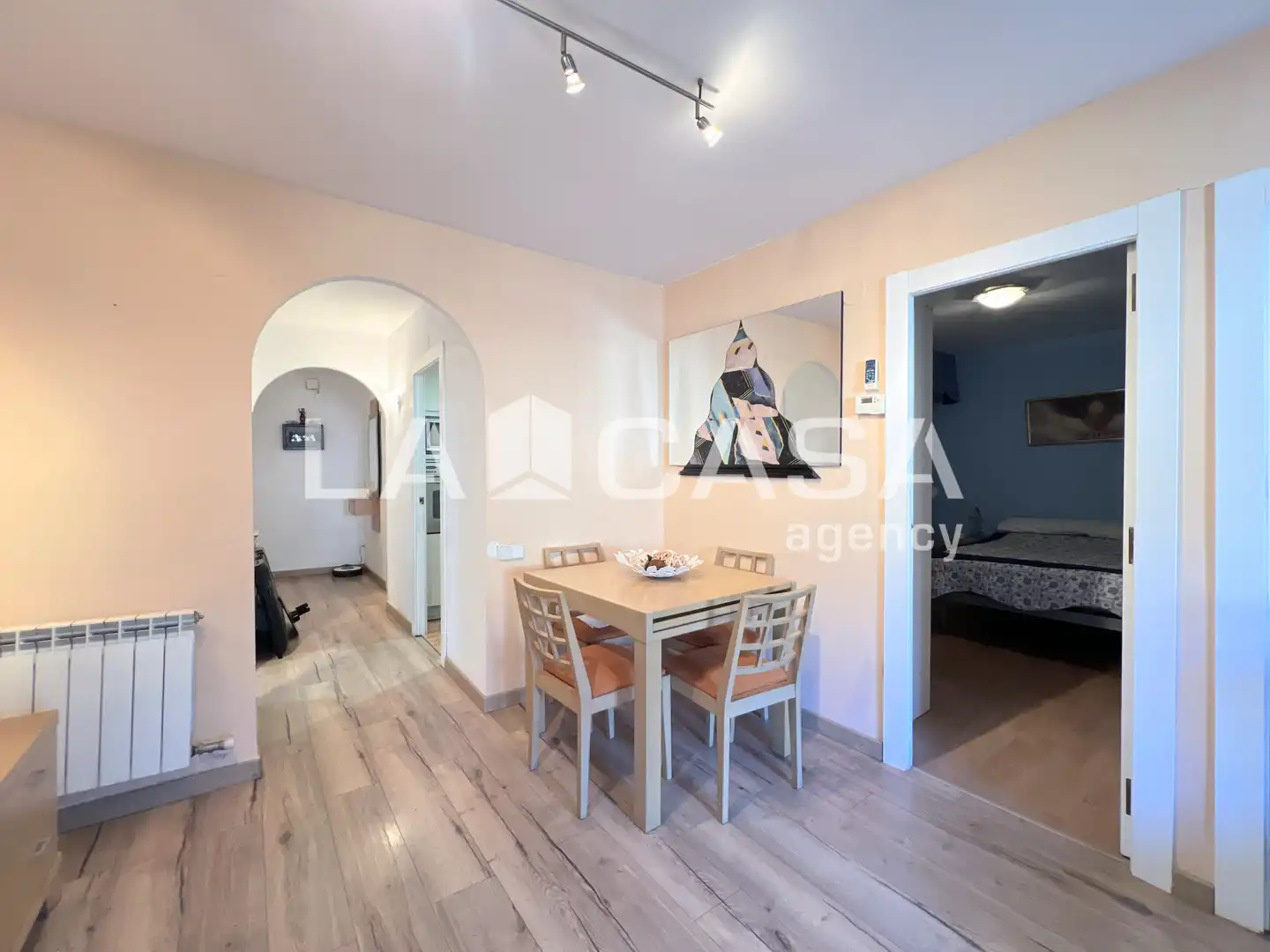 Esszimmer von Wohnung zum Verkauf in Badalona mit Heizung und Balkon