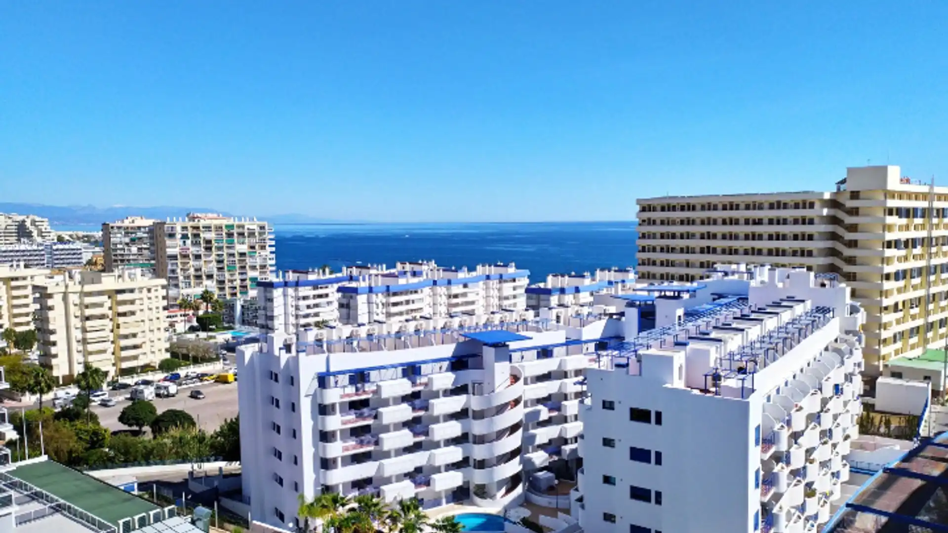 Vista exterior de Apartamento en venta en Benalmádena con Aire acondicionado, Terraza y Amueblado