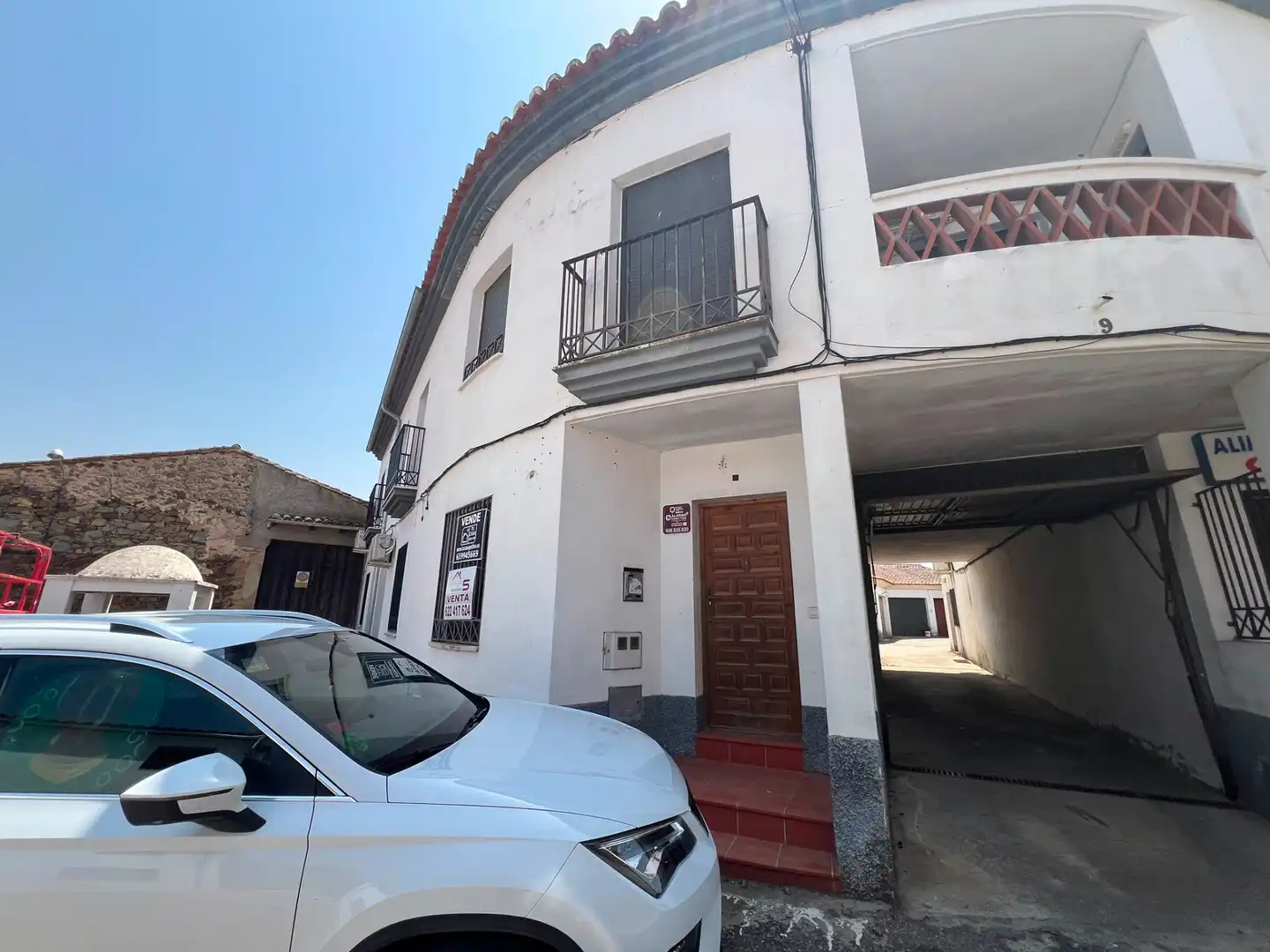 Vista exterior de Pis en venda en Salvatierra de Santiago, Cáceres