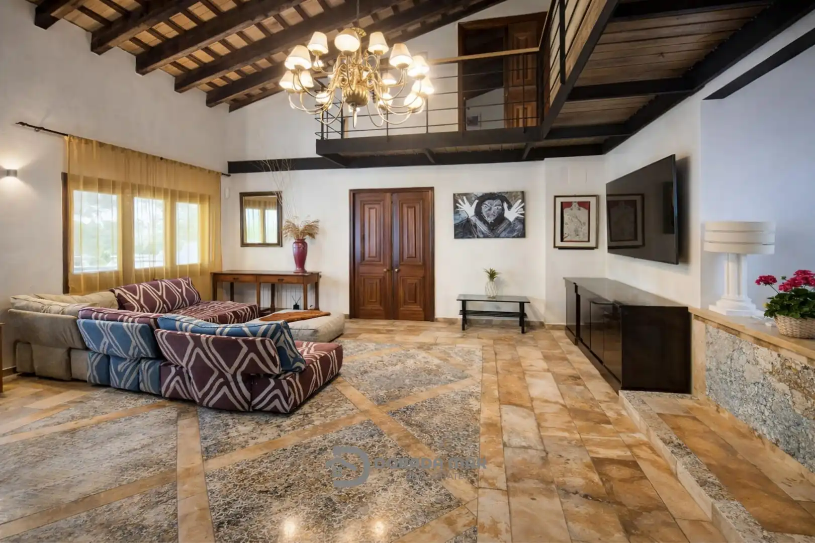 Sala de estar de Casa o chalet en venta en Olivella con Calefacción y Jardín privado