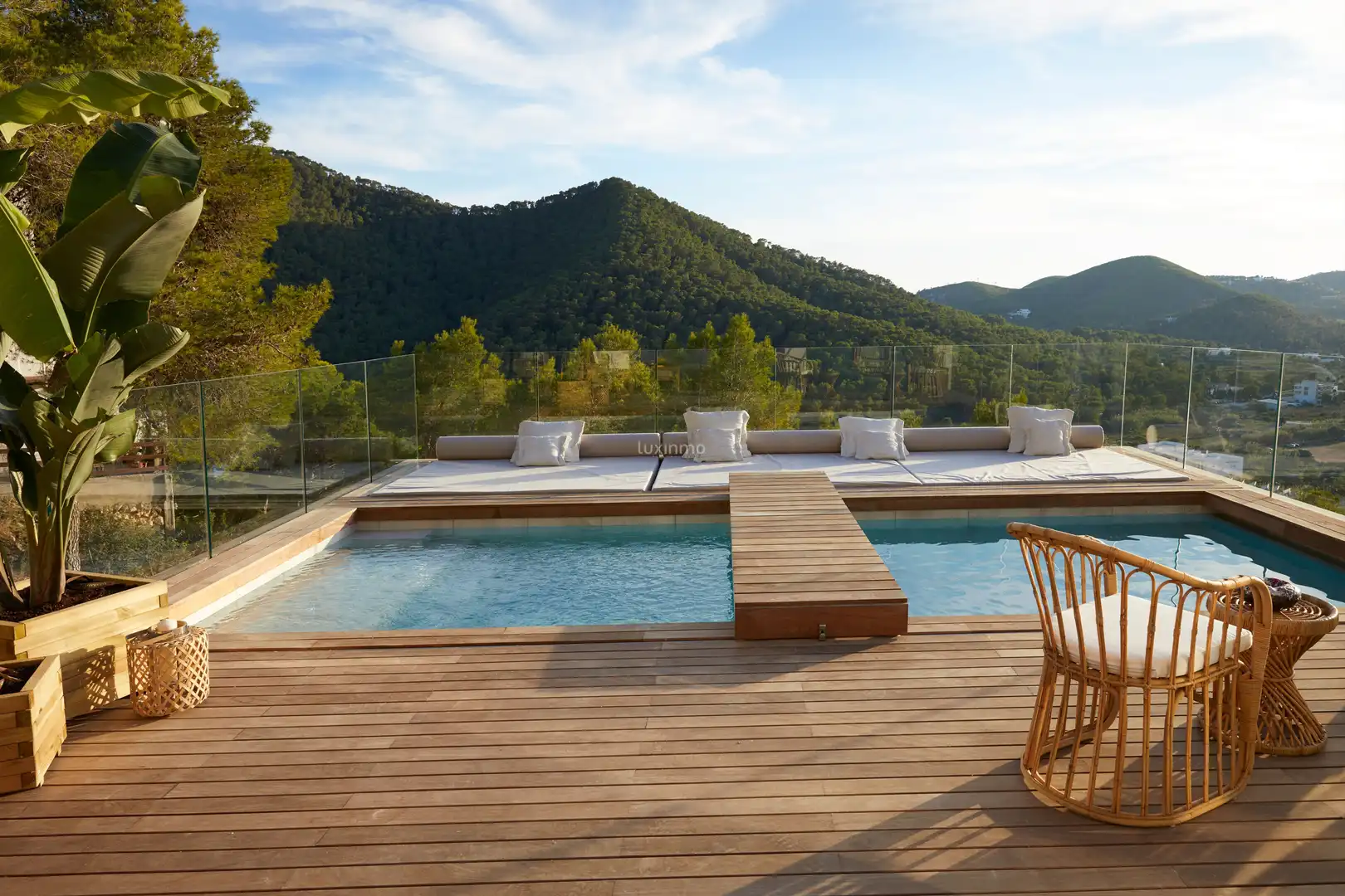 Terrassa de Casa o xalet en venda en Santa Eulària des Riu amb Aire condicionat, Calefacció i Terrassa