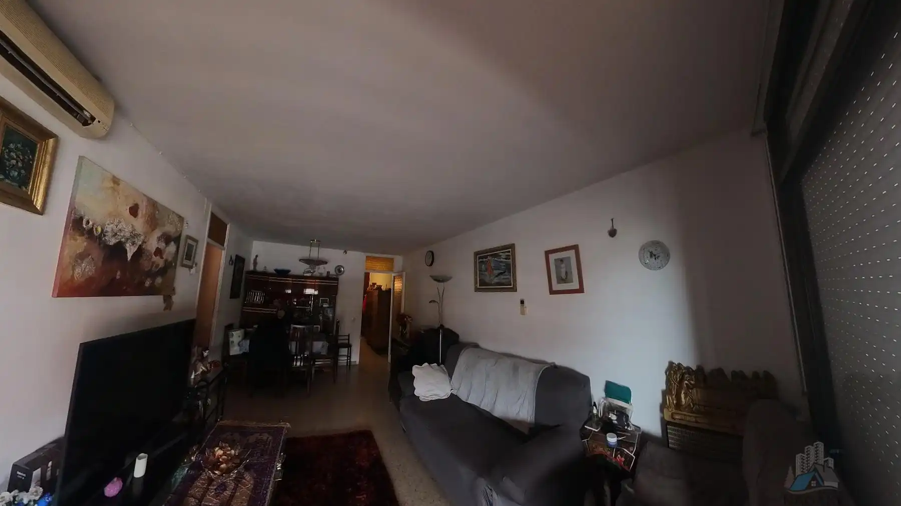 Sala de estar de Piso en venta en L'Hospitalet de Llobregat
