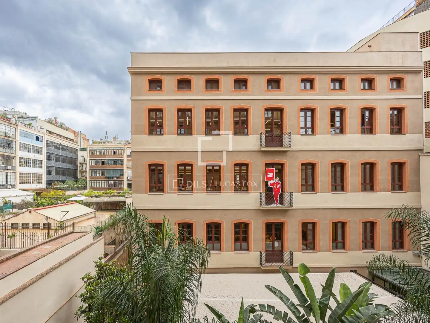 Vista exterior de Piso de alquiler en Girona con Aire acondicionado, Calefacción y Parquet