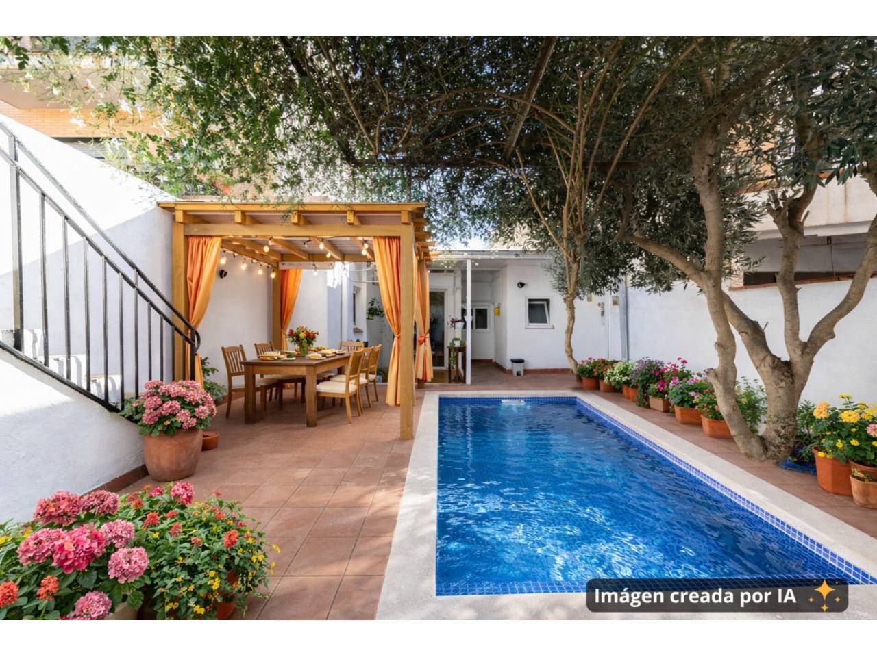 Jardí de Casa o xalet en venda en Sabadell amb Calefacció i Terrassa