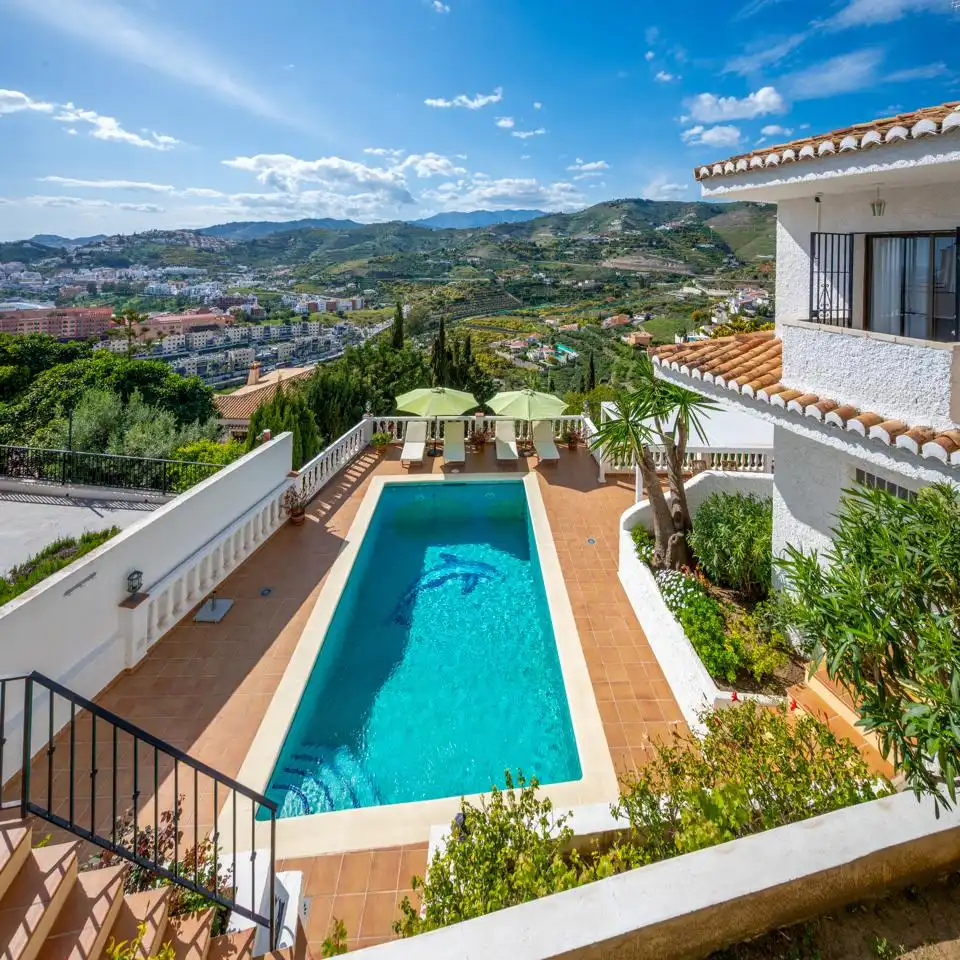 Swimming pool of Houses for sale in Almuñécar  with Air Conditioner, Private garden and Terrace