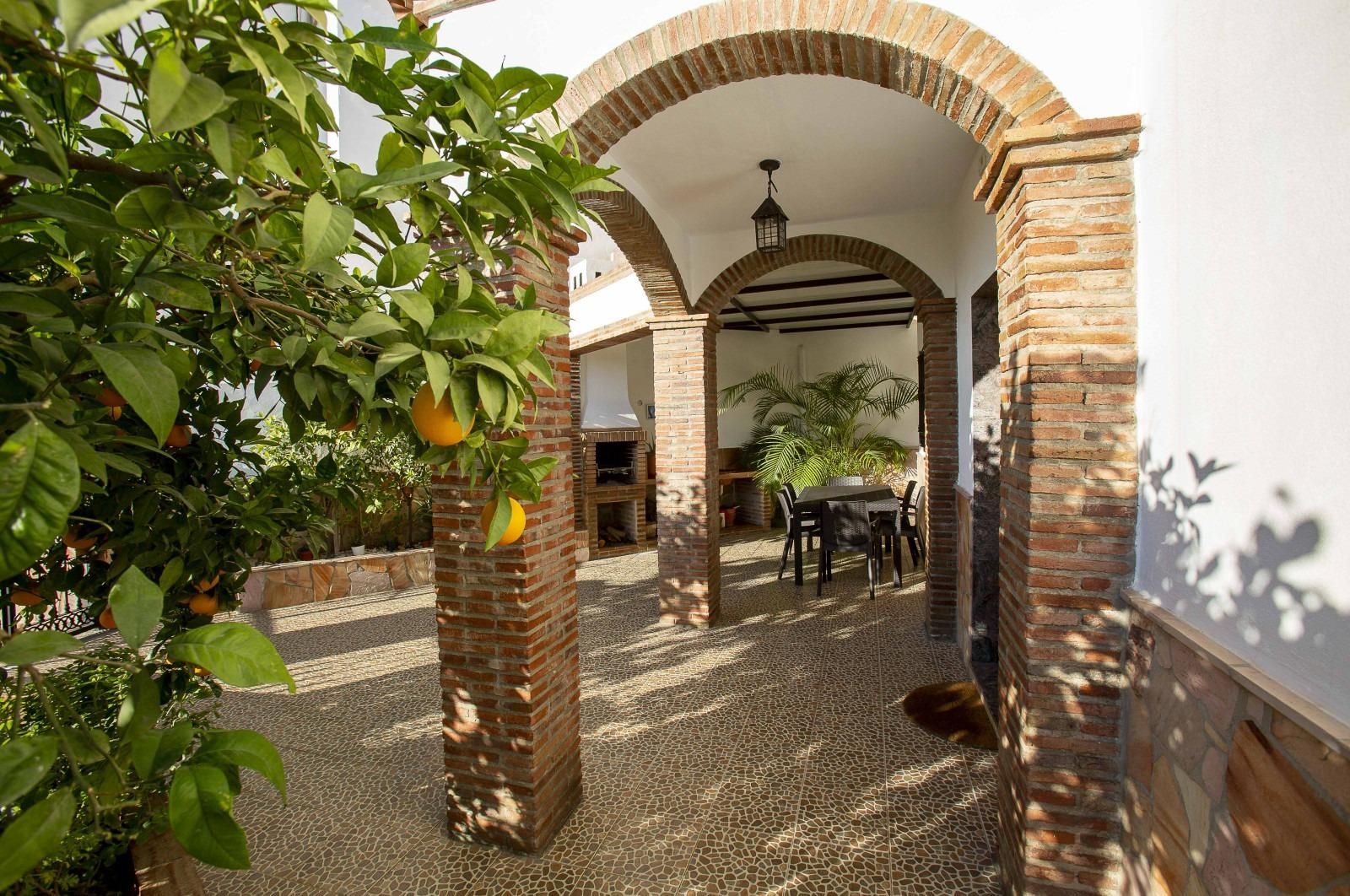 Terraza de Casa o chalet en venta en El Borge con Aire acondicionado, Jardín privado y Terraza