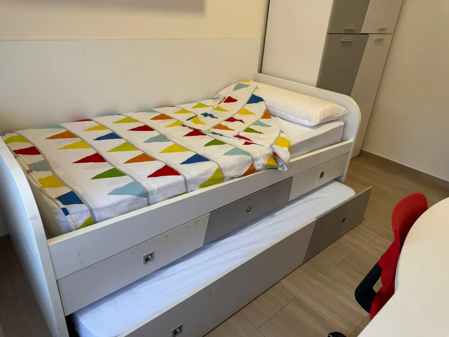 Bedroom of Flat for rent in Alcázar de San Juan  with Air Conditioner, Heating and Furnished