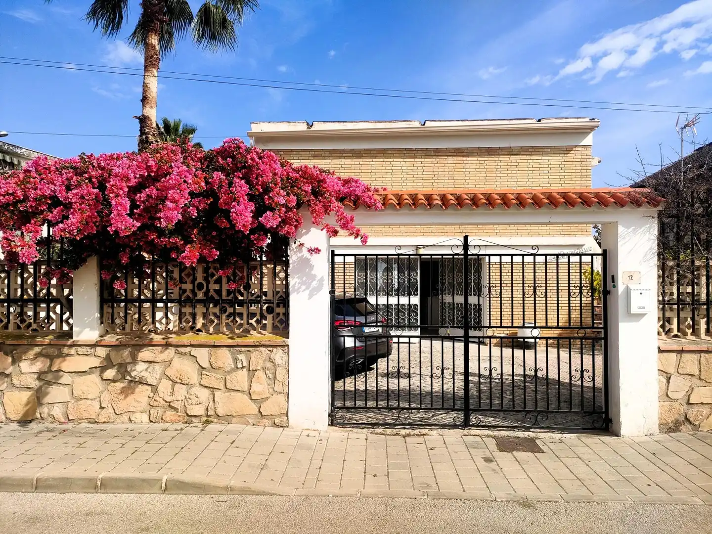 Exterior view of Houses for rent in Villajoyosa / La Vila Joiosa  with Air Conditioner, Heating and Private garden