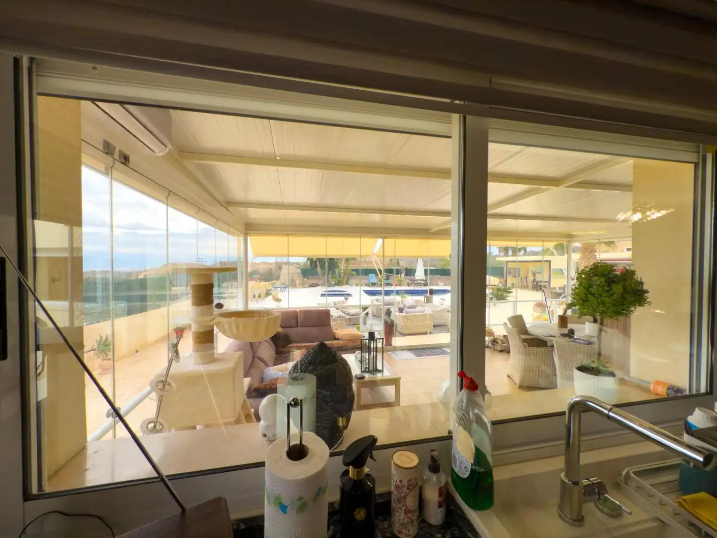 Terrassa de Casa o xalet en venda en Jijona / Xixona amb Calefacció, Jardí privat i Terrassa