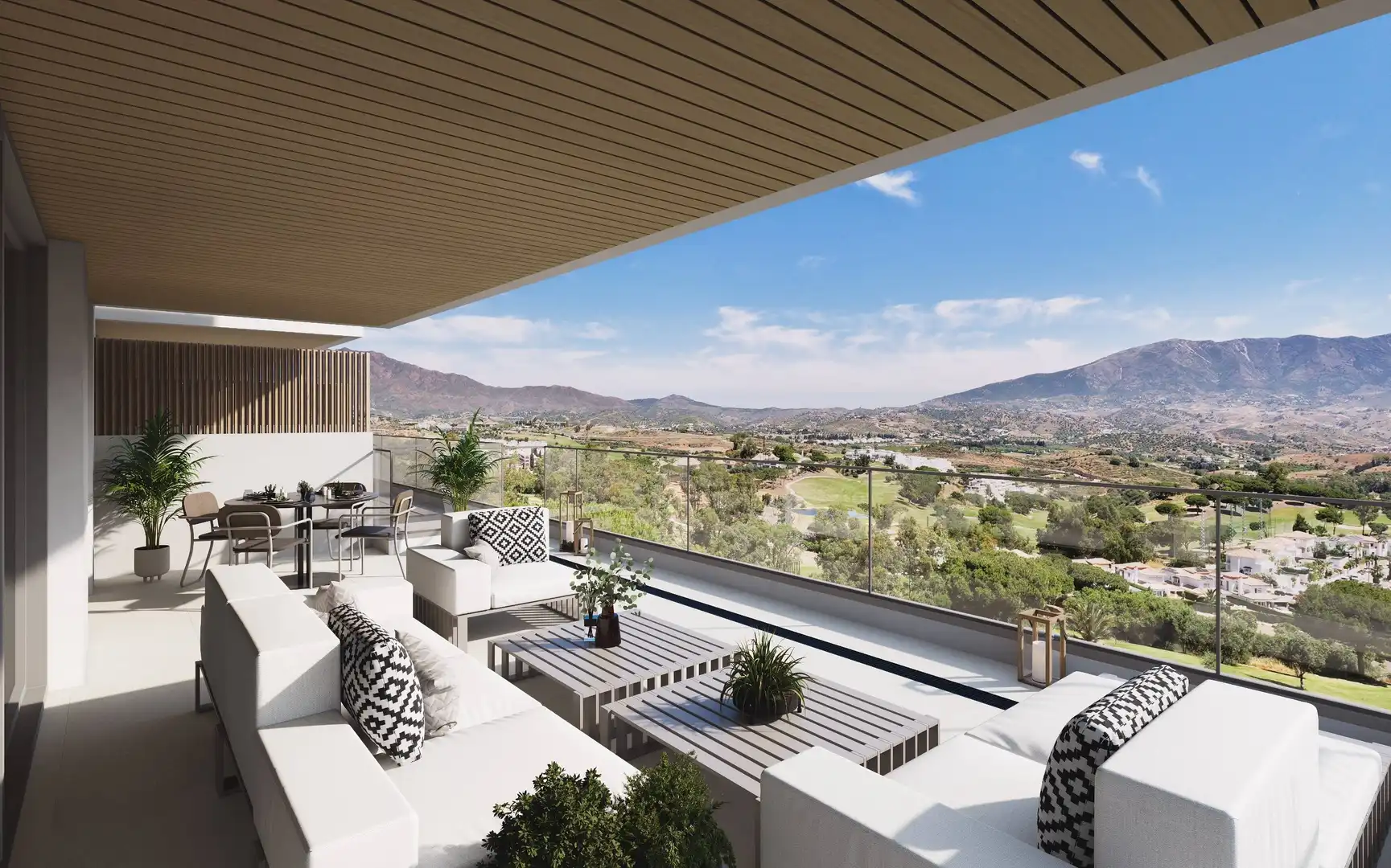 Terraza de Apartamento en venta en Mijas con Aire acondicionado, Calefacción y Terraza