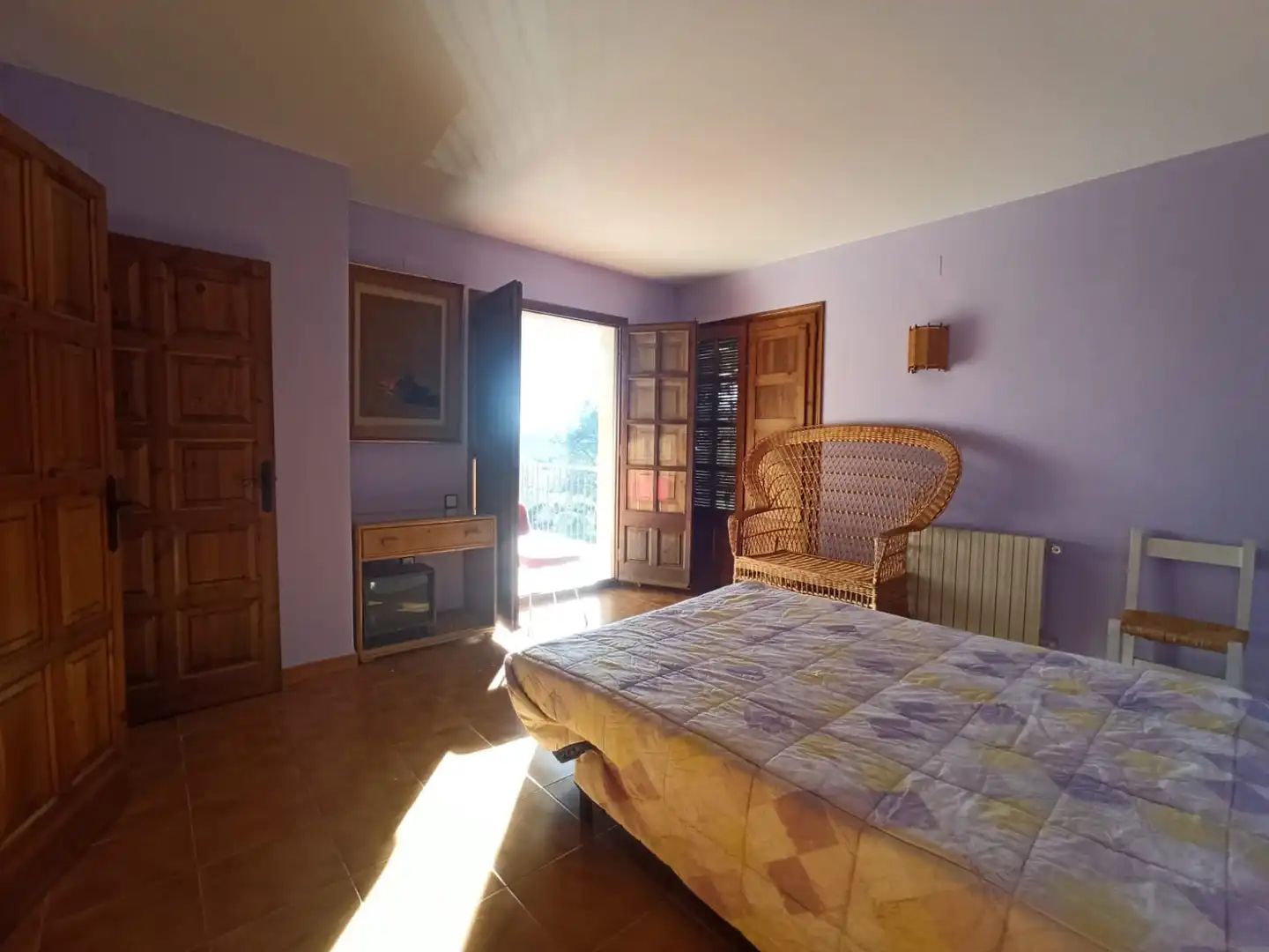Habitación de Finca rústica en venta en Vilopriu con Jardín privado, Terraza y Amueblado