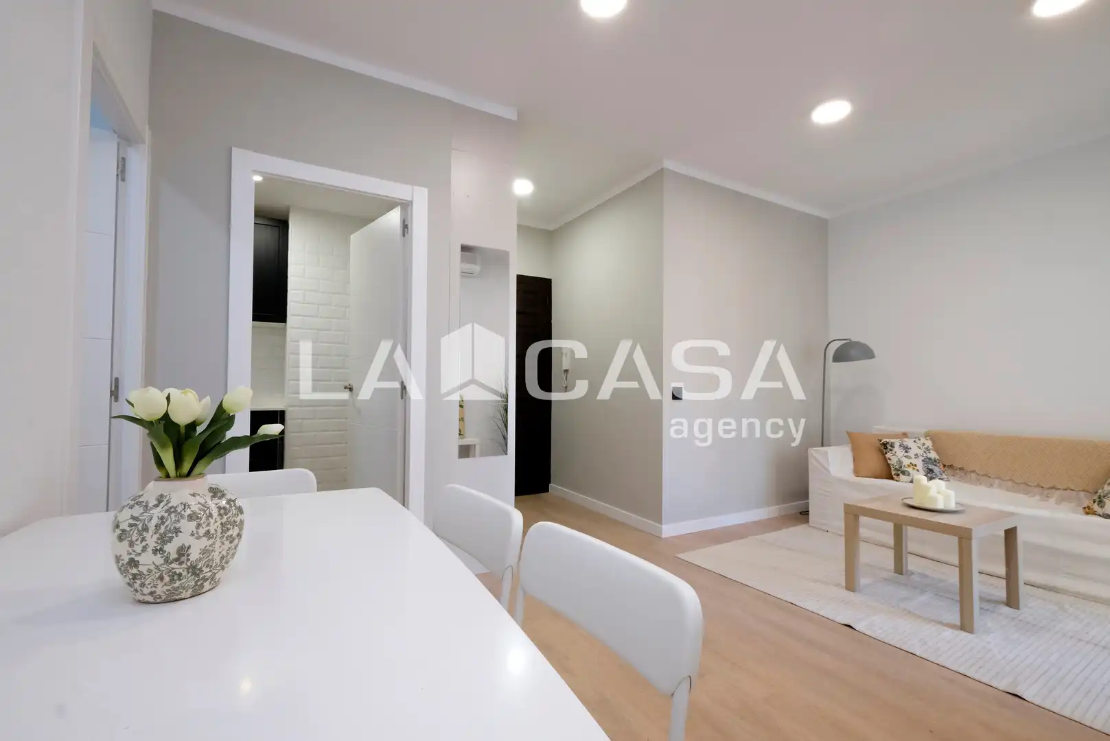 Living room of Flat for sale in Barcelona  with Balcony