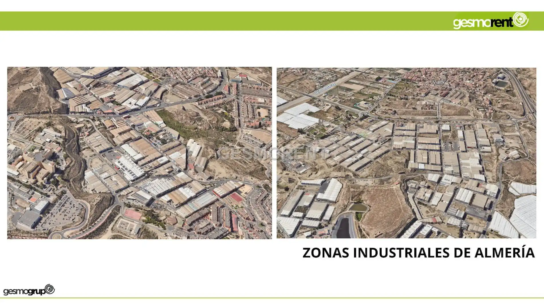 Exterior view of Industrial buildings for sale in Almería