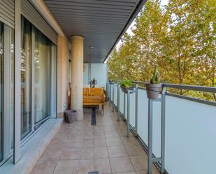 Balcony of Flat for sale in Sant Adrià de Besòs  with Air Conditioner and Terrace