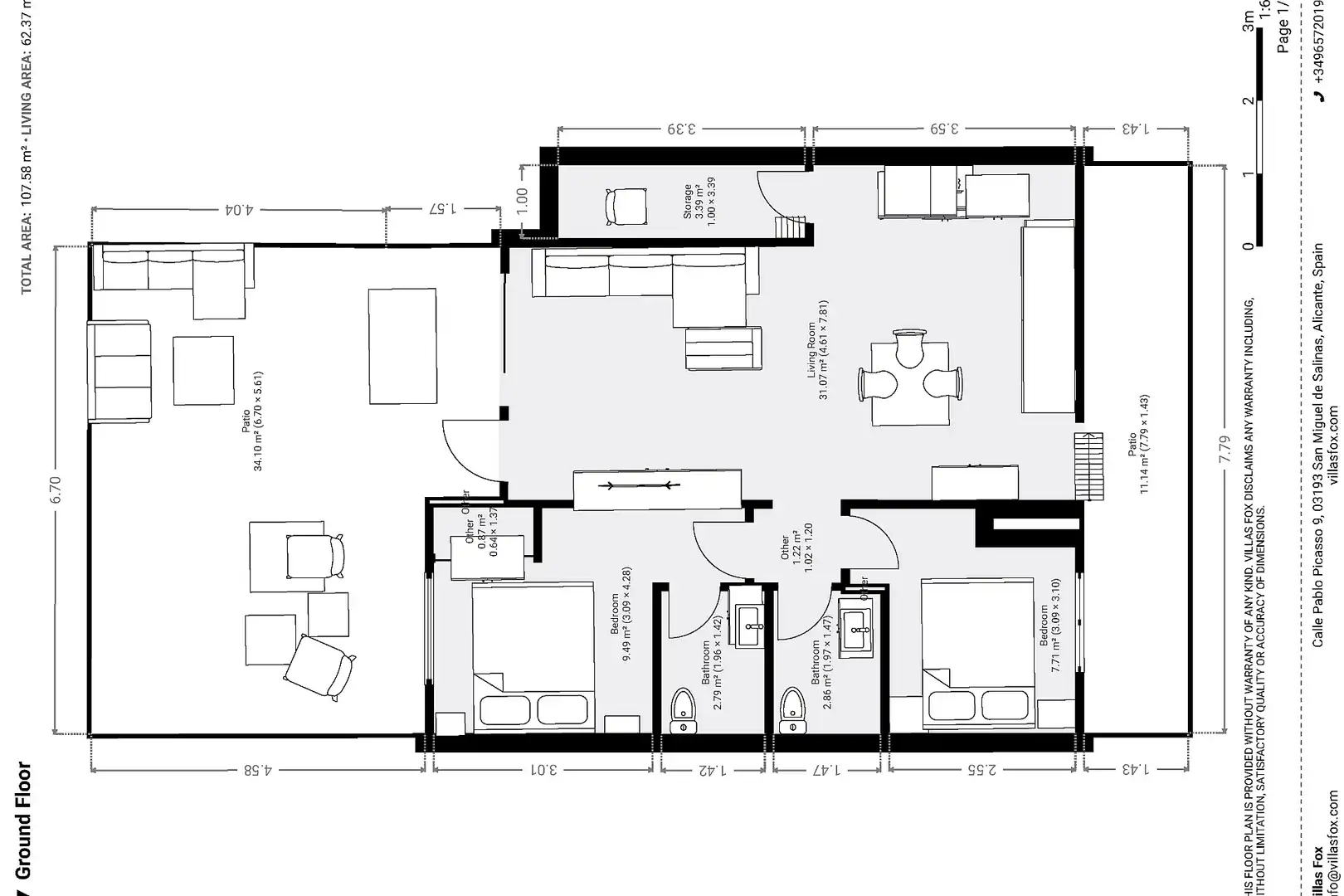 Apartament en venda a San Miguel de Salinas, imagen 7