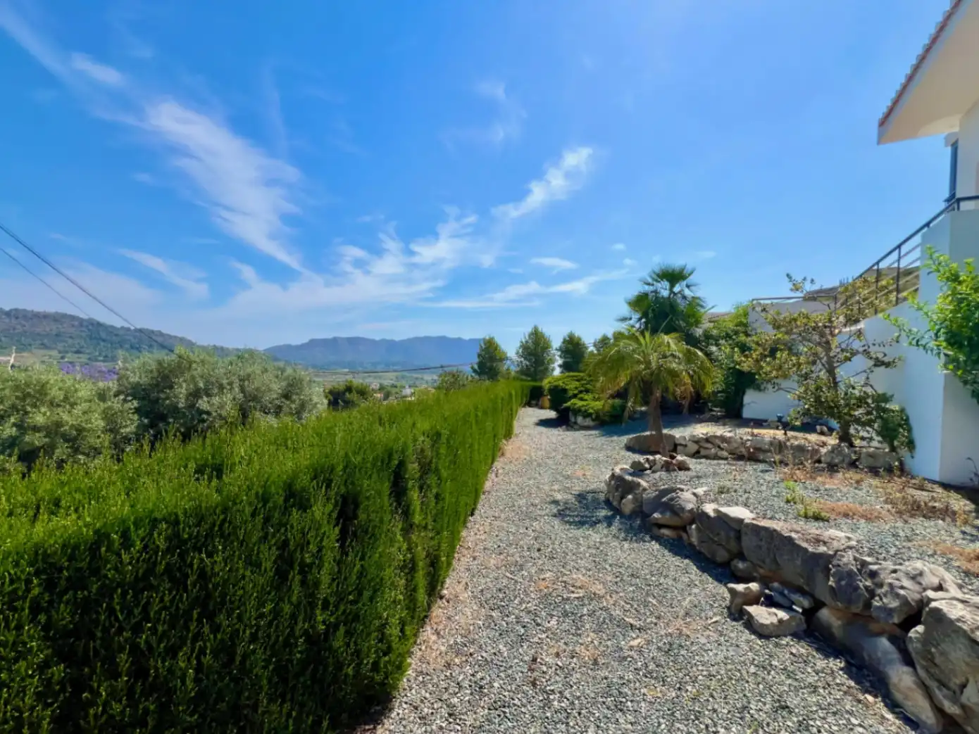 Vista exterior de Casa o xalet en venda en Pedreguer amb Aire condicionat, Calefacció i Jardí privat