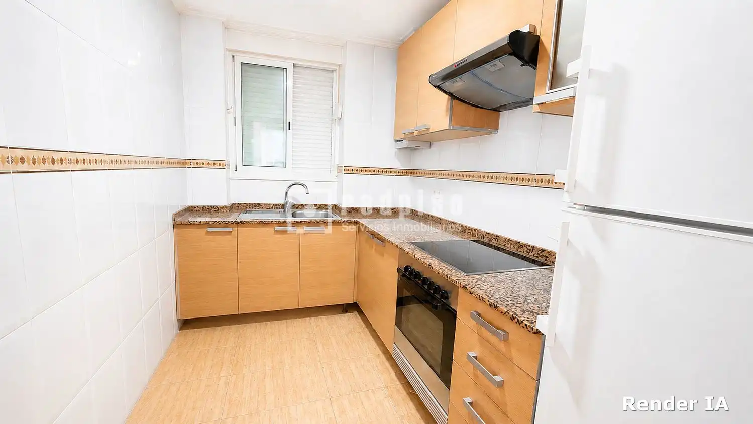 Küche von Wohnung zum Verkauf in Valencia mit Klimaanlage